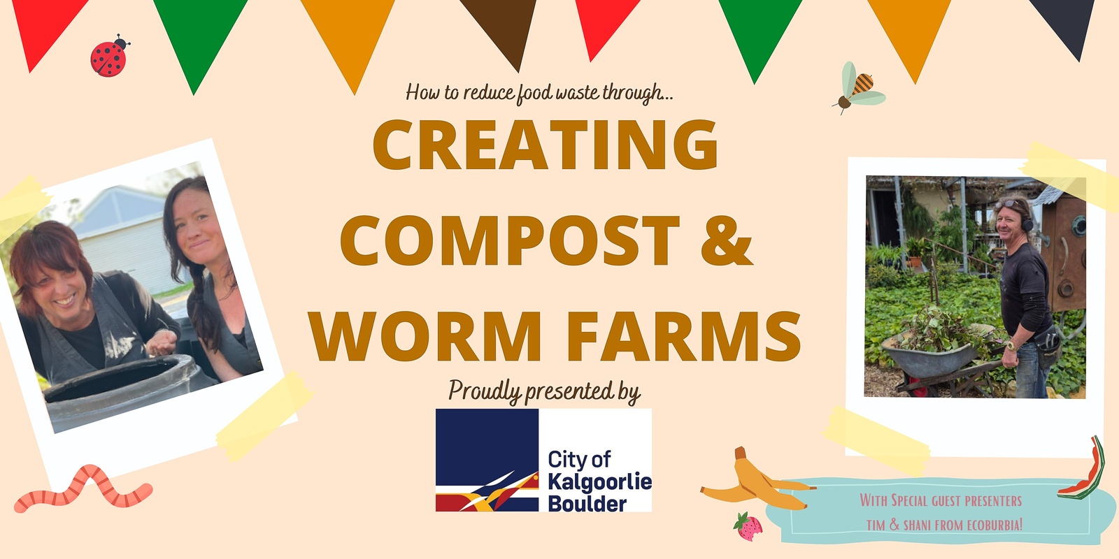 Banner image for Creating Compost & Worm Farms