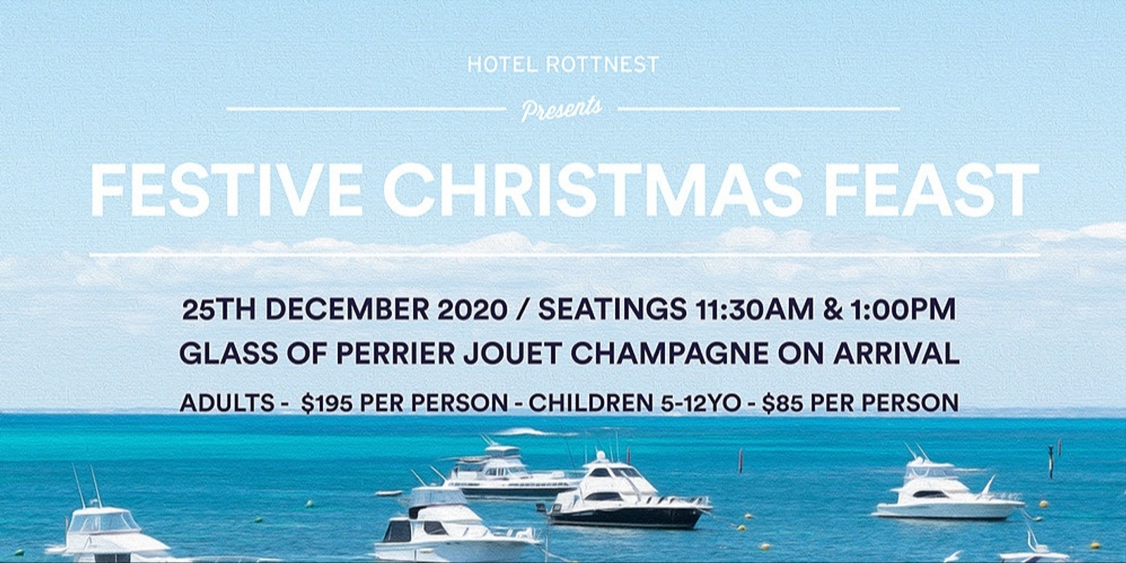 Hotel Rottnest Presents A Festive Christmas Feast Humanitix