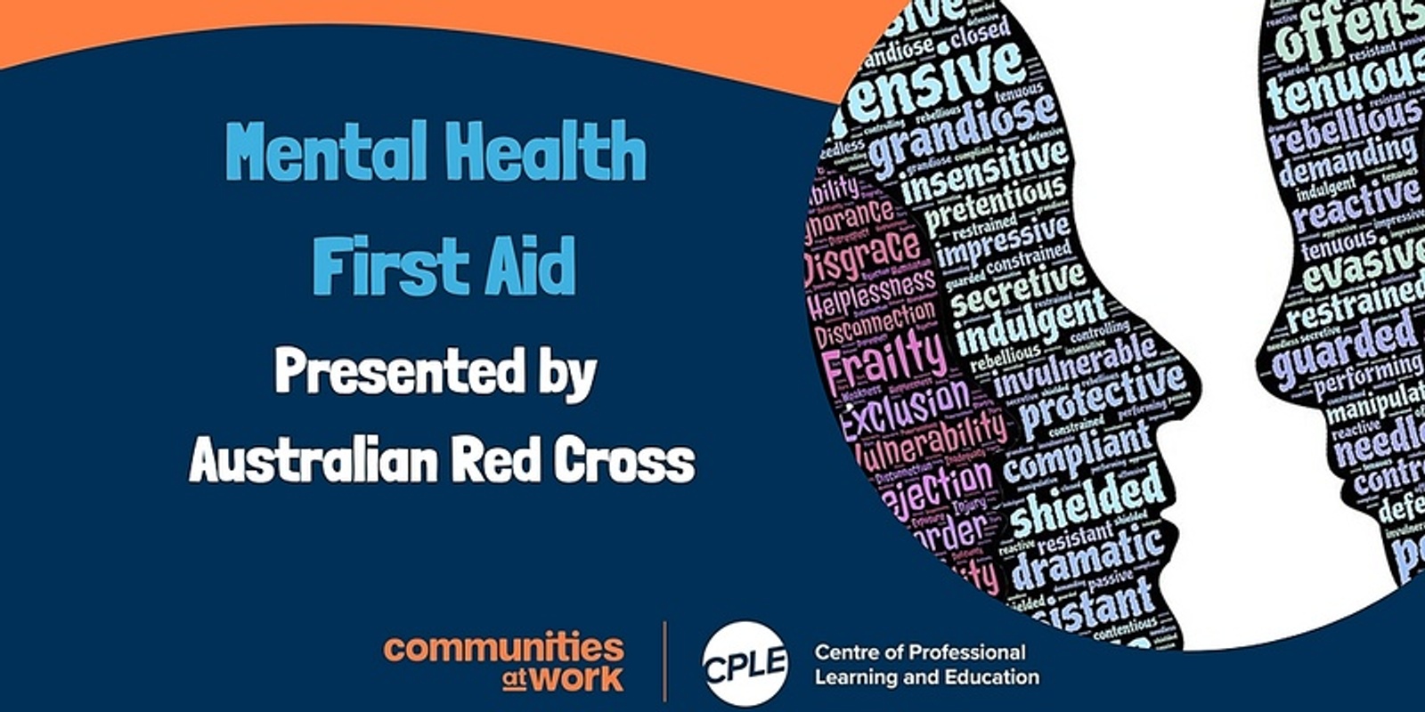 Mental Health First Aid with Australian Red Cross [2 day event]