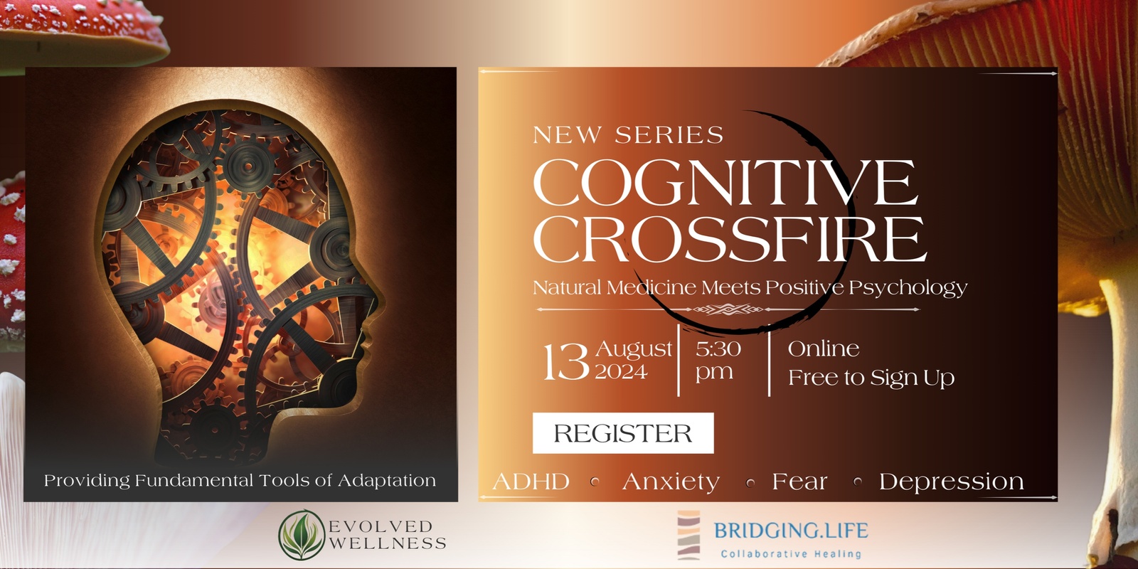 Banner image for Cognitive Crossfire: Natural Medicine Meets Modern Psychology 