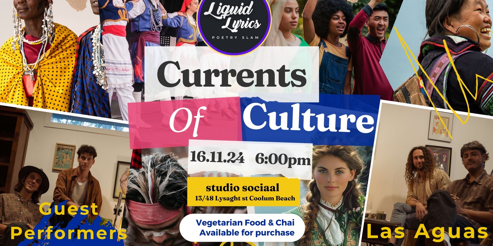 Banner image for Liquid Lyrics "Currents of Culture"