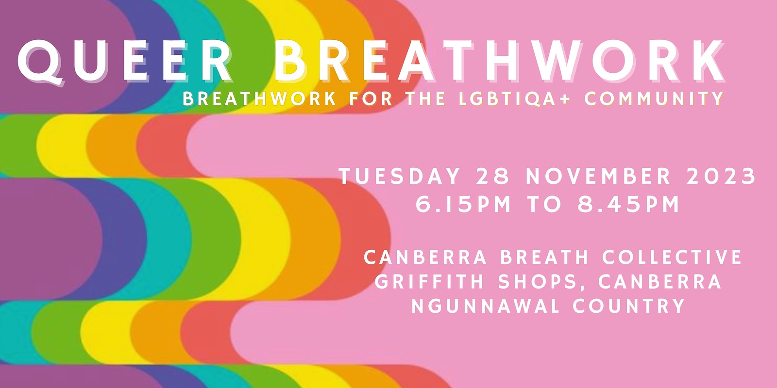 Banner image for Queer Breathwork - Canberra
