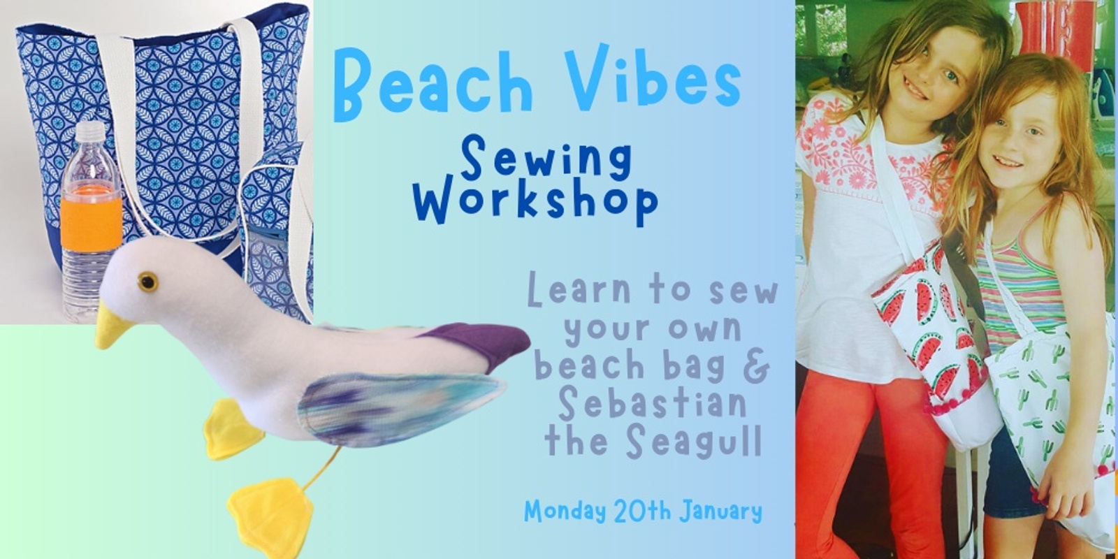 Banner image for Beach Bag Sewing Workshop