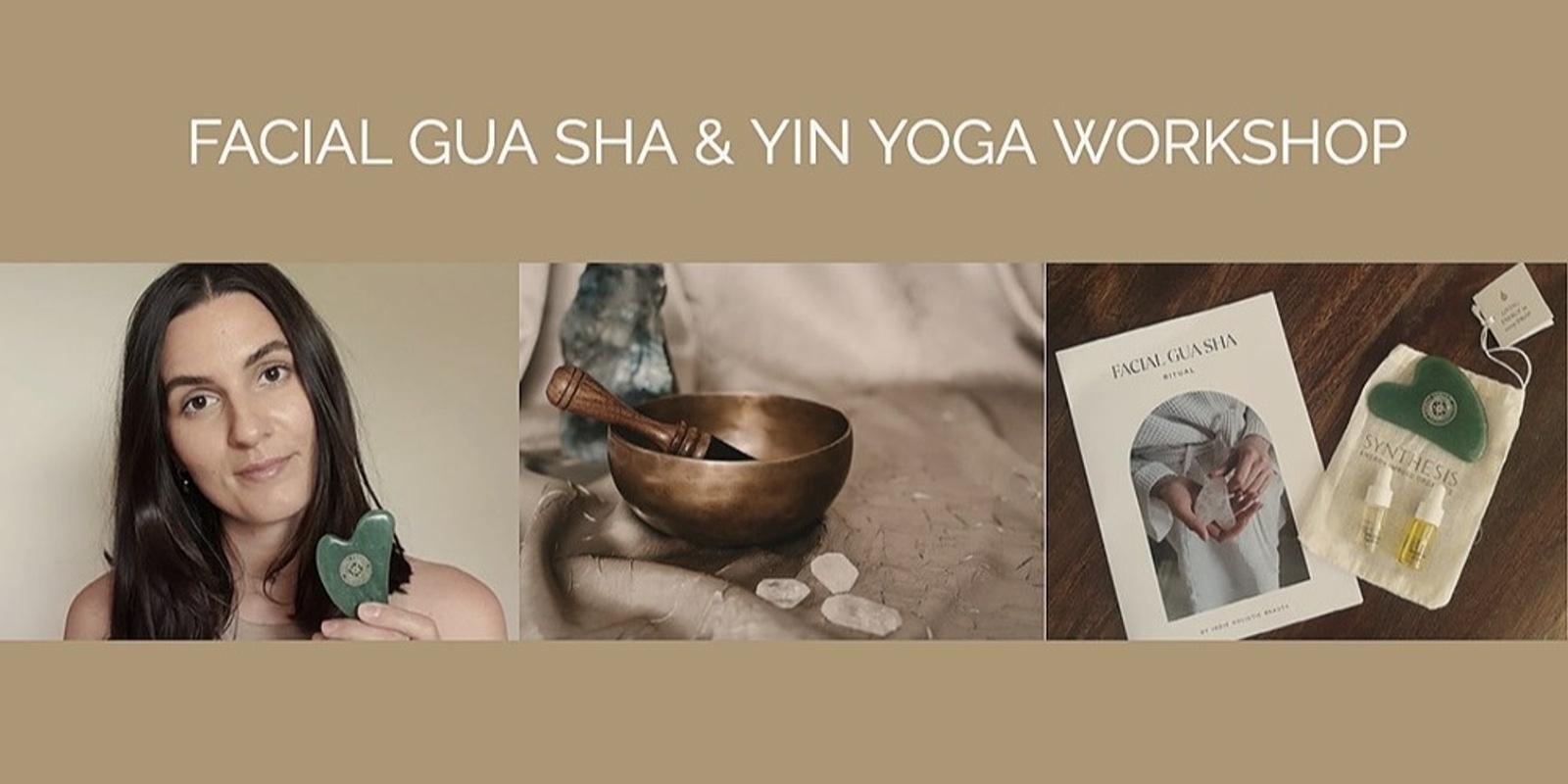 Banner image for Facial Gua Sha & Yin Yoga Workshop