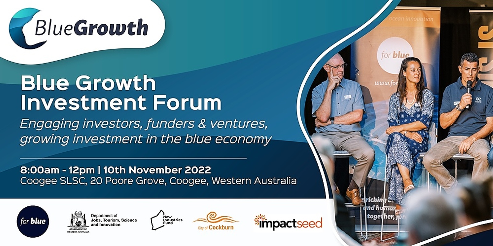 Banner image for Blue Growth Investment Forum 2022