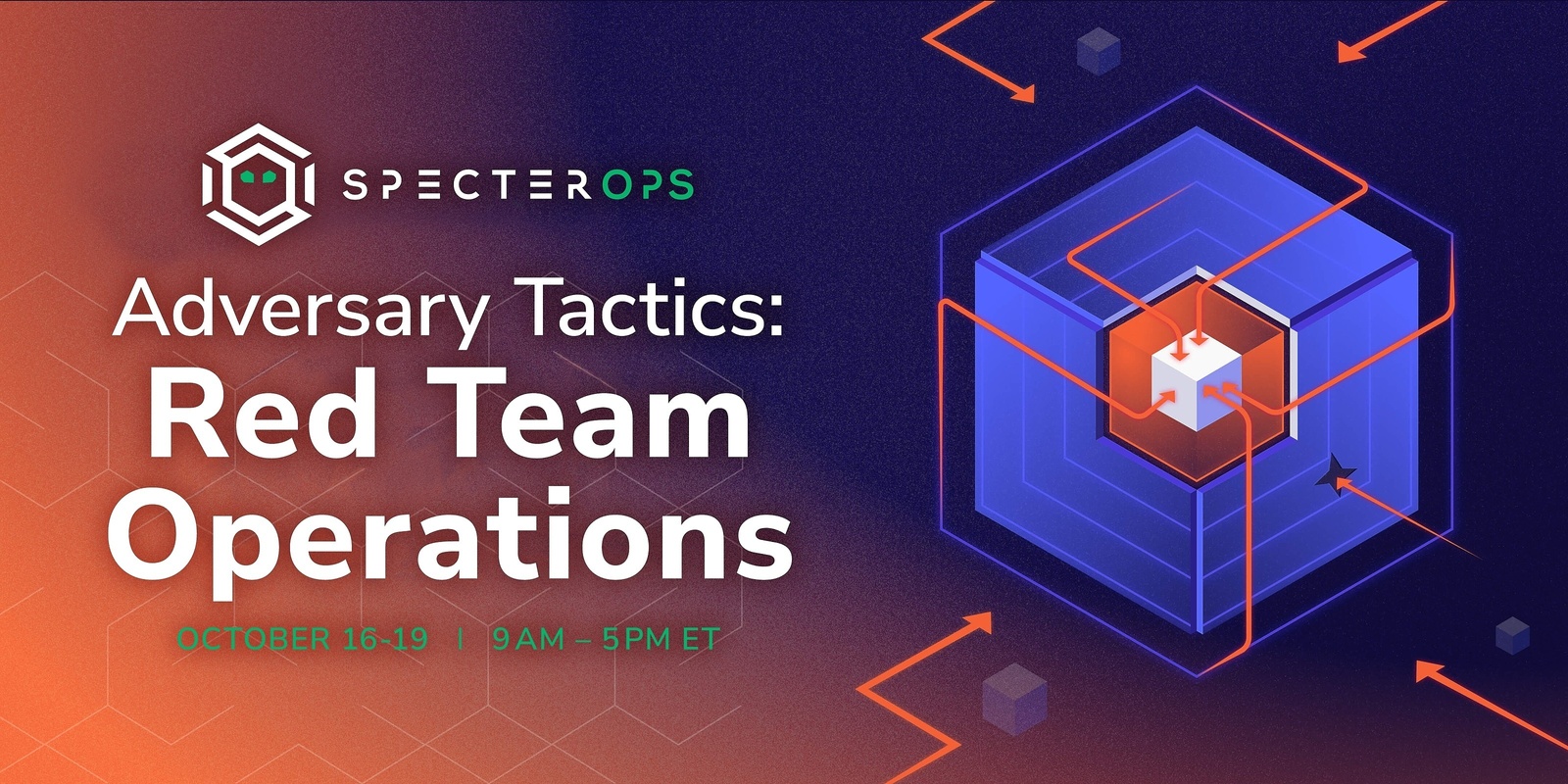 Banner image for Adversary Tactics: Red Team Operations - October 2023 (Virtual; US Time)