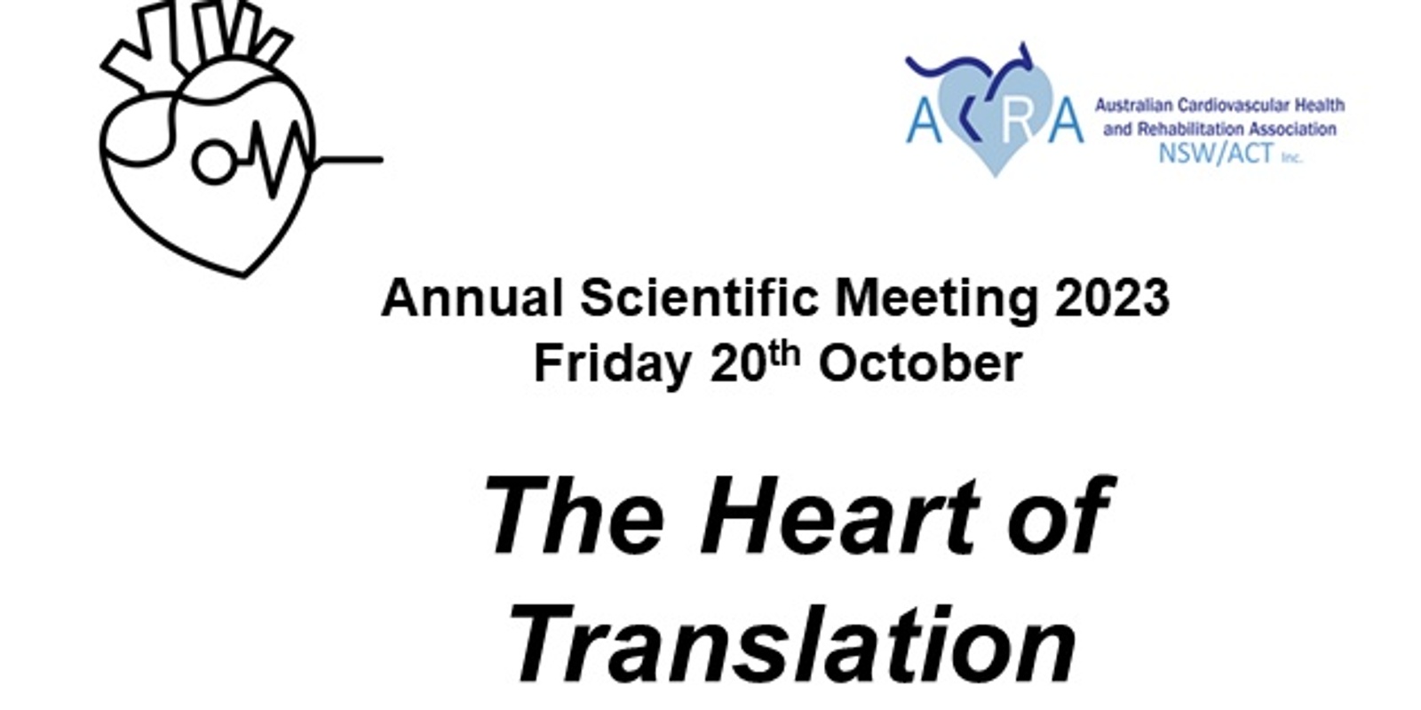 Banner image for Australian Cardiovascular Health and Rehabilitation Association NSW/ACT Annual Scientific Meeting 2023