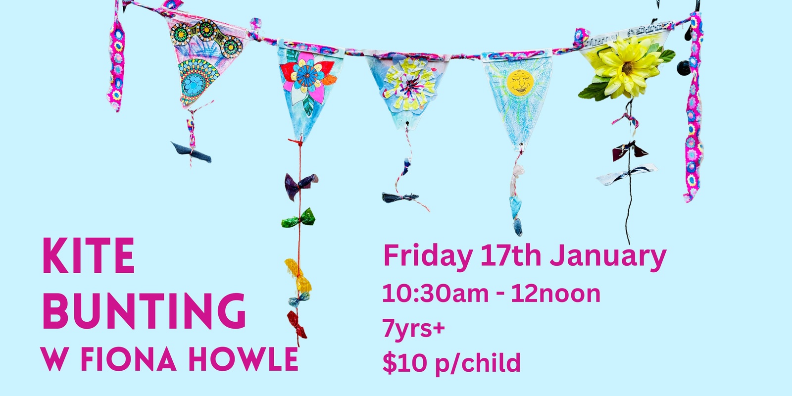 Banner image for Kite Bunting with Fiona Howle