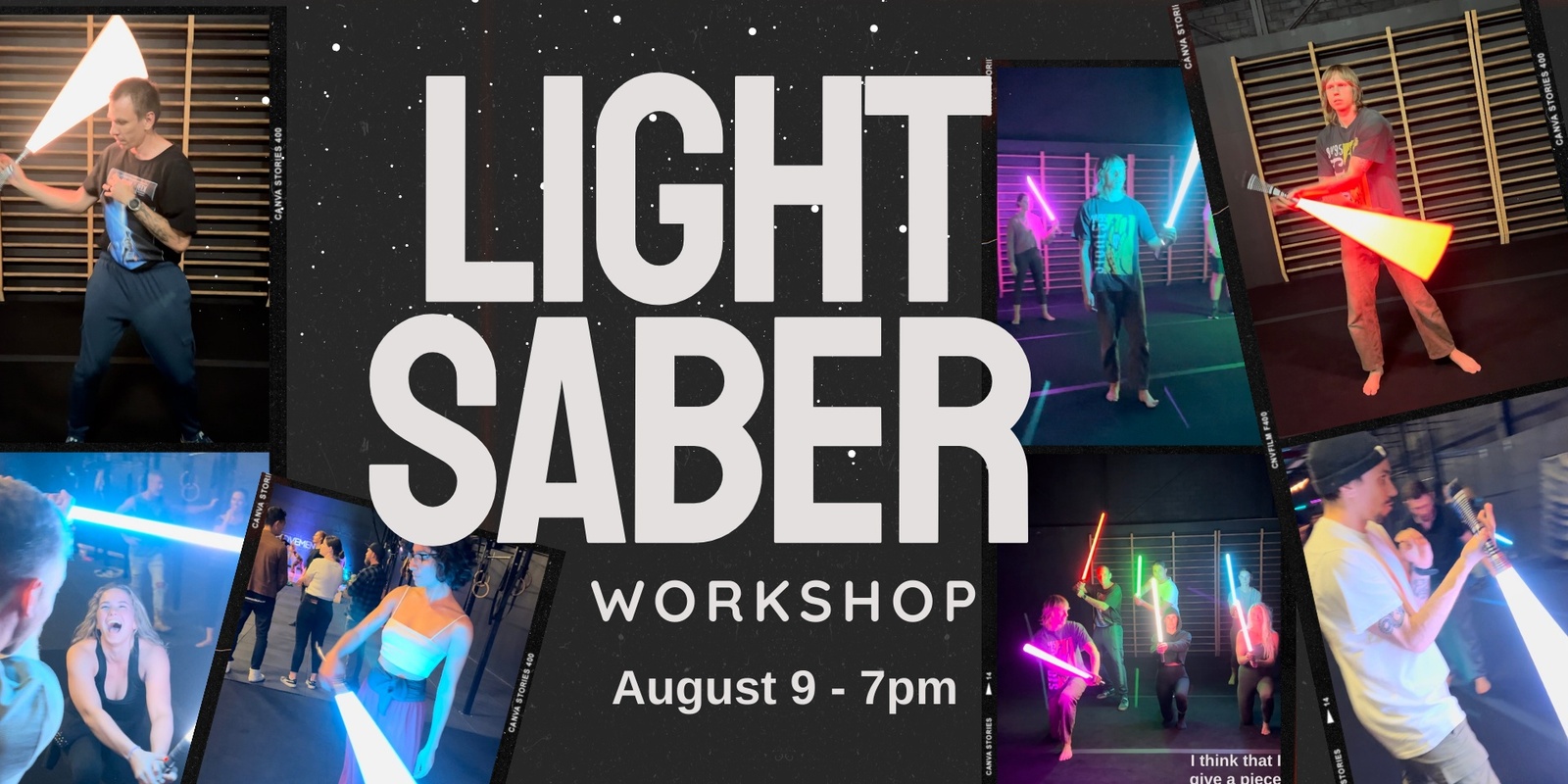 Banner image for Light Saber Spinning Workshop