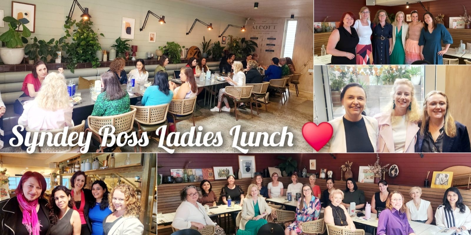 Banner image for SYDNEY 👠 Boss Ladies Business Networking Lunch @ the Alcott - Xmas Special