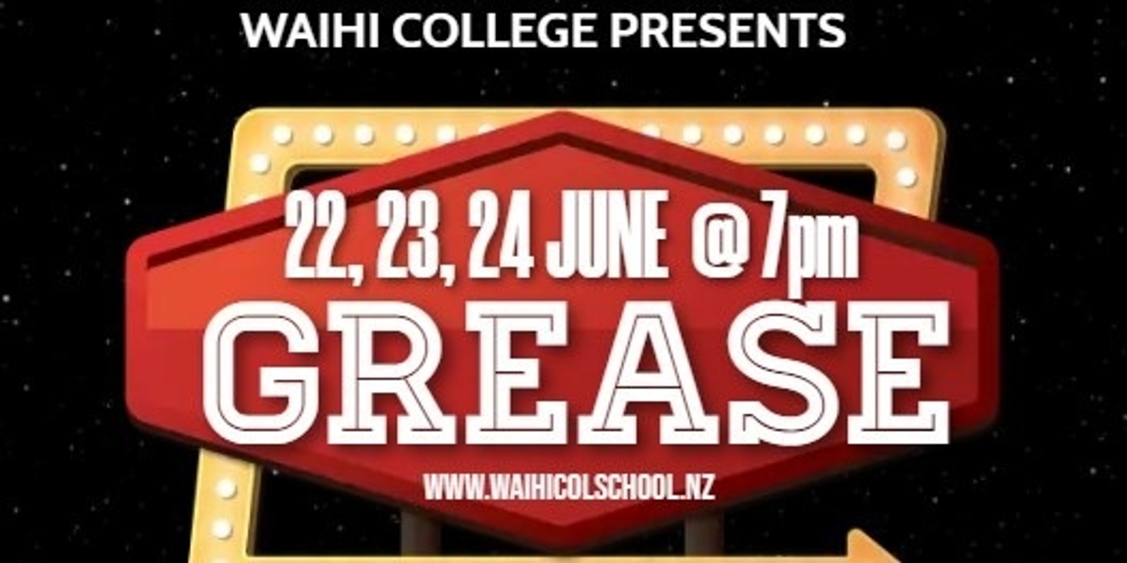 Banner image for Grease at Waihi College