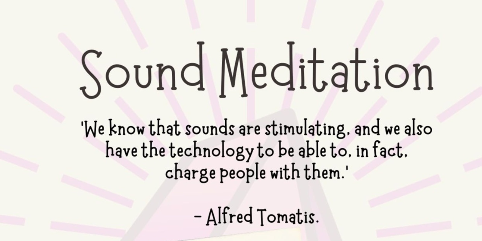 Banner image for Sound Meditation