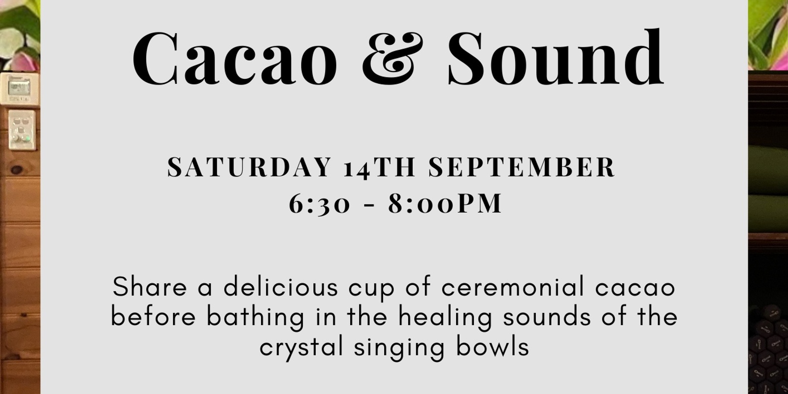 Banner image for Cacao & Sound