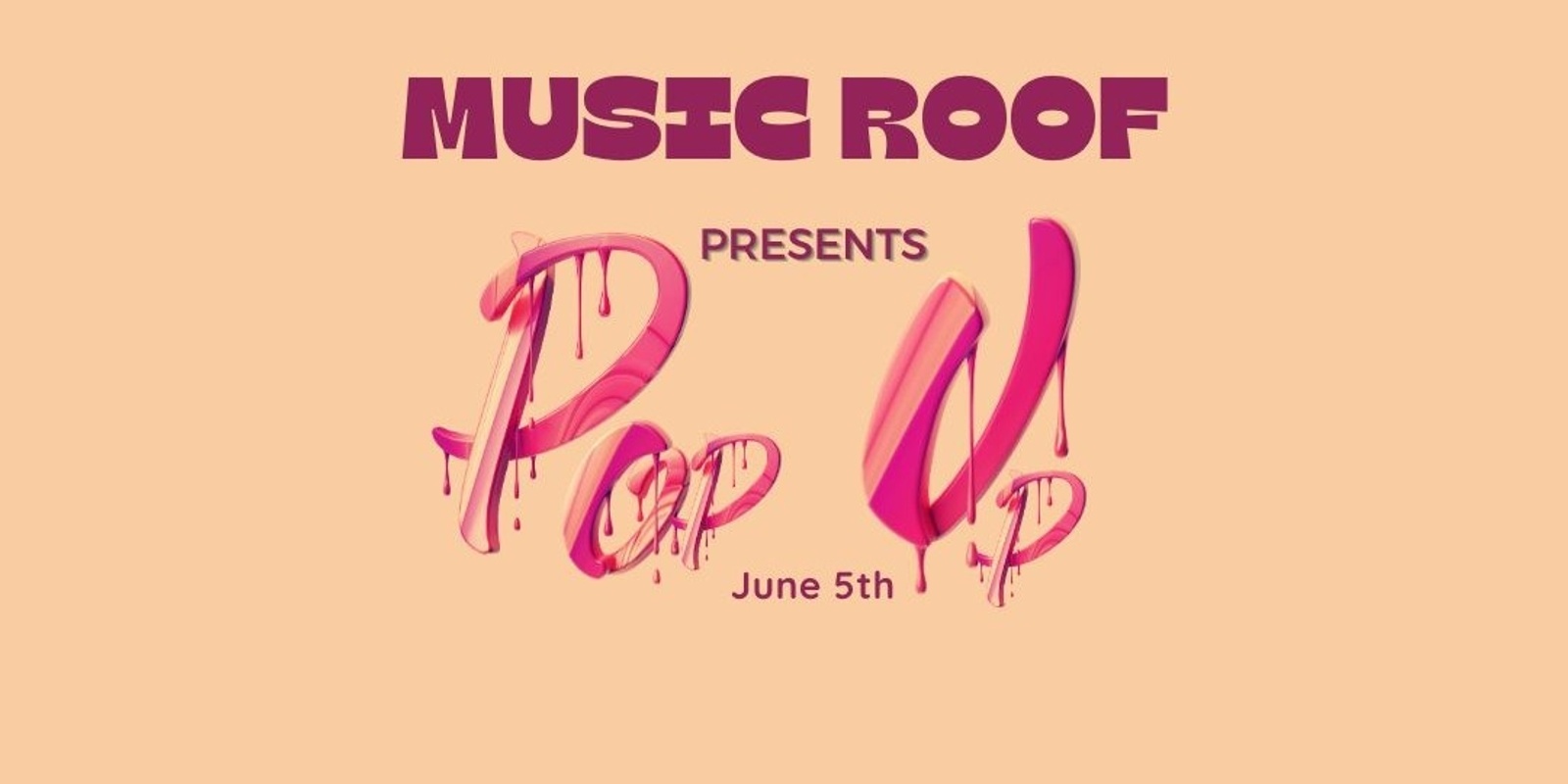 Banner image for POP UP ( an Exclusive Showcase)