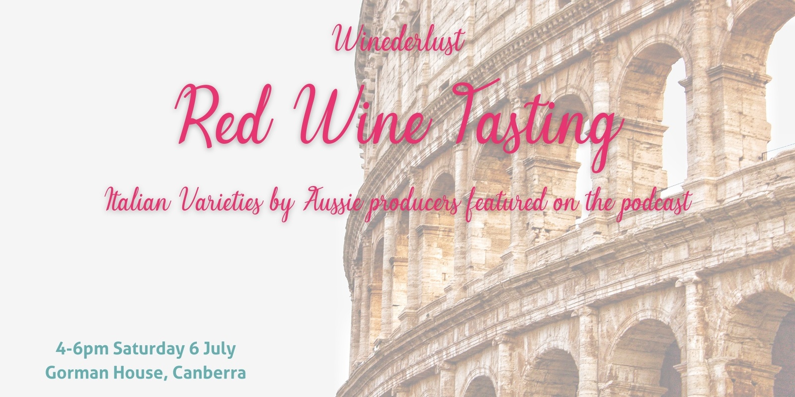 Banner image for Italian Varieties Red Wine Tasting 