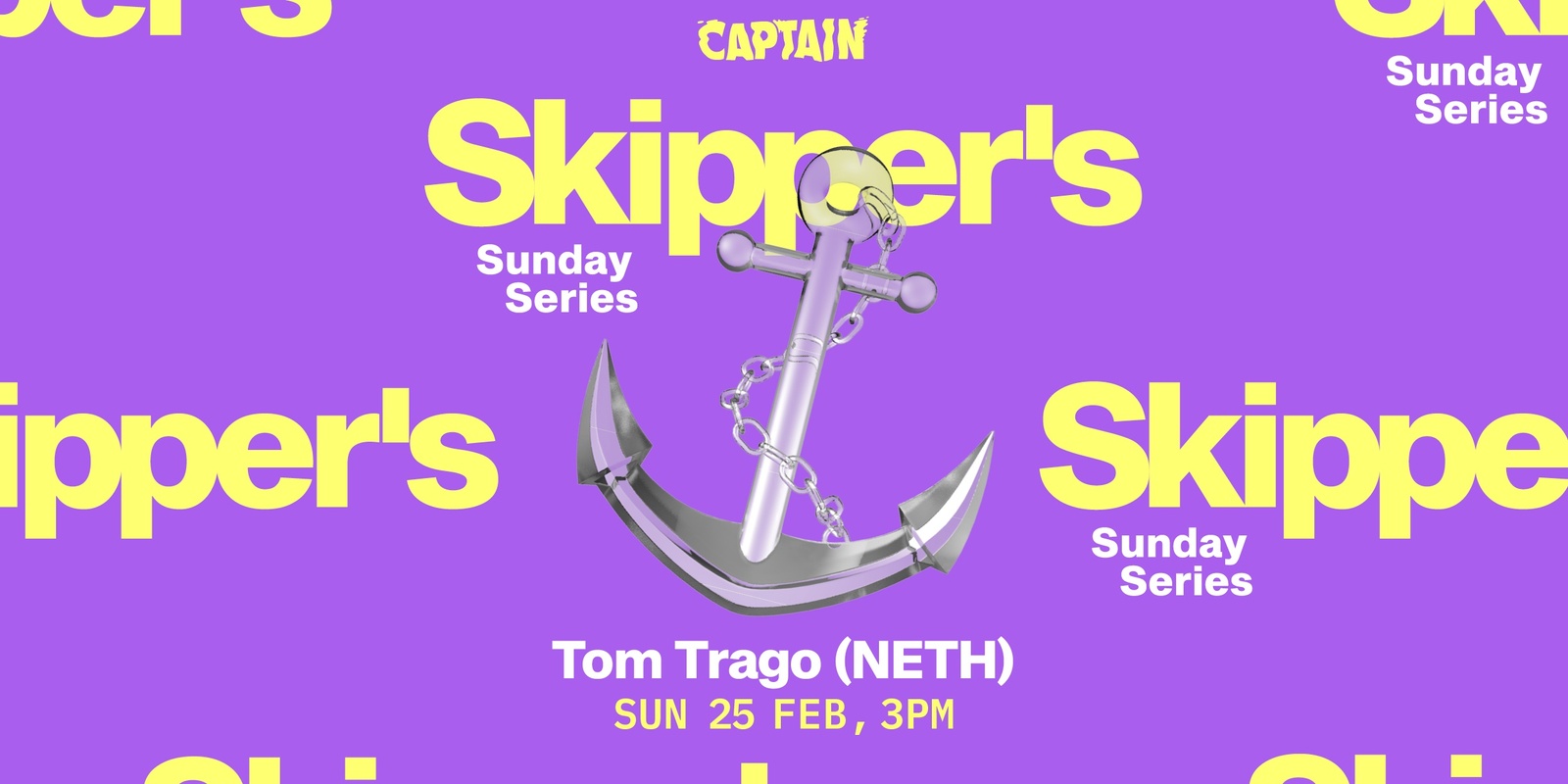 Banner image for Skipper's Sunday Series ▬ Tom Trago (Netherlands)