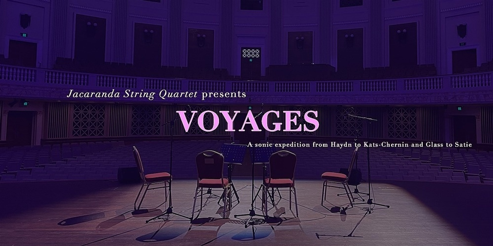 Banner image for JSQ presents: Voyages (Tongue & Groove)