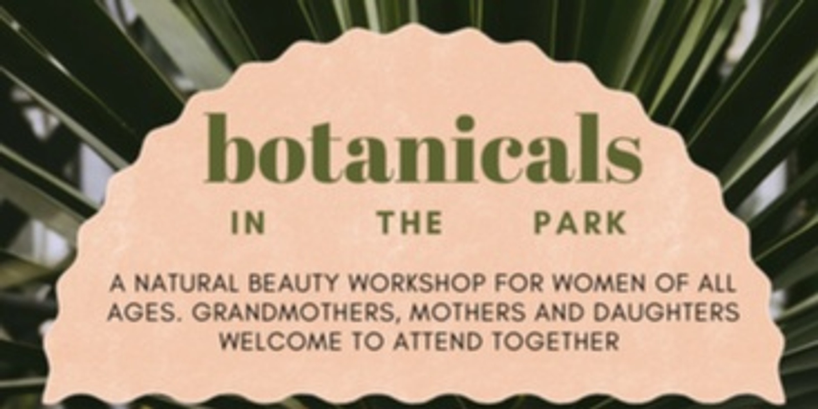 Banner image for Botanicals in the Park 🌿