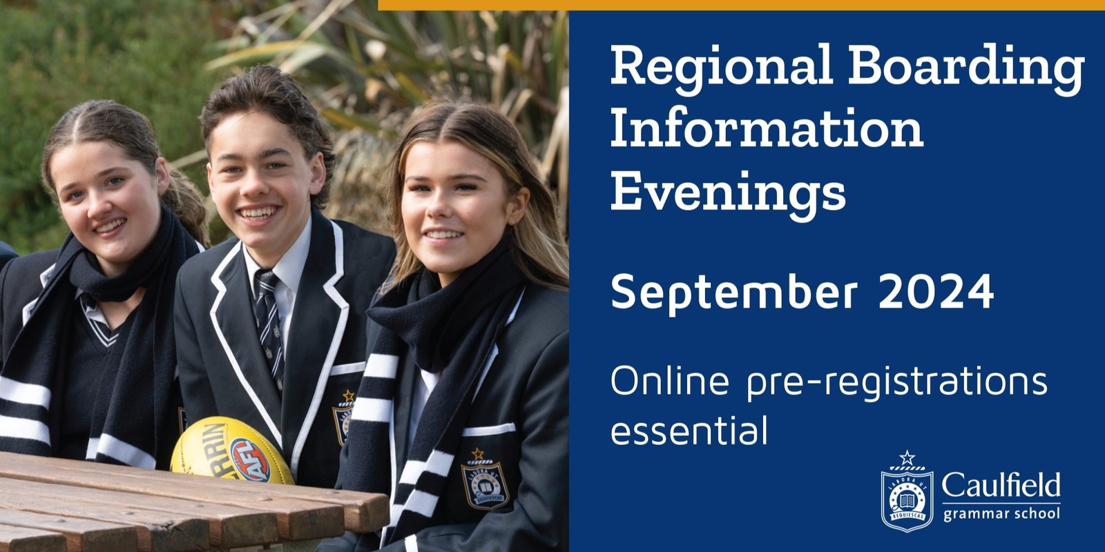 Banner image for REGIONAL BOARDING INFO EVENING WAGGA WAGGA WED 4 SEP 2024