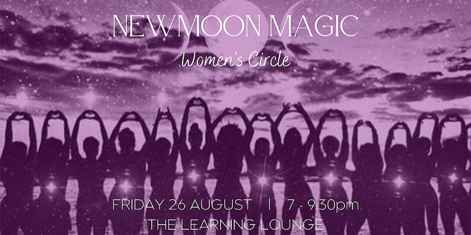 Banner image for New Moon Magic: Women's Circle 