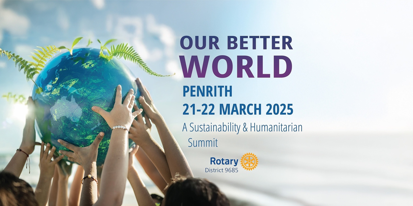 Banner image for Our Better World - A sustainability and Humanitarian Summit