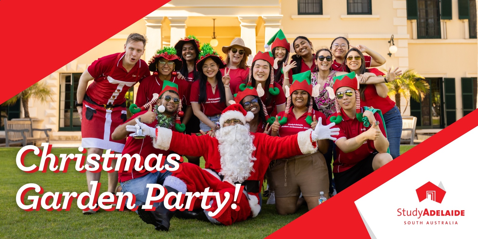 Banner image for StudyAdelaide Christmas Garden Party