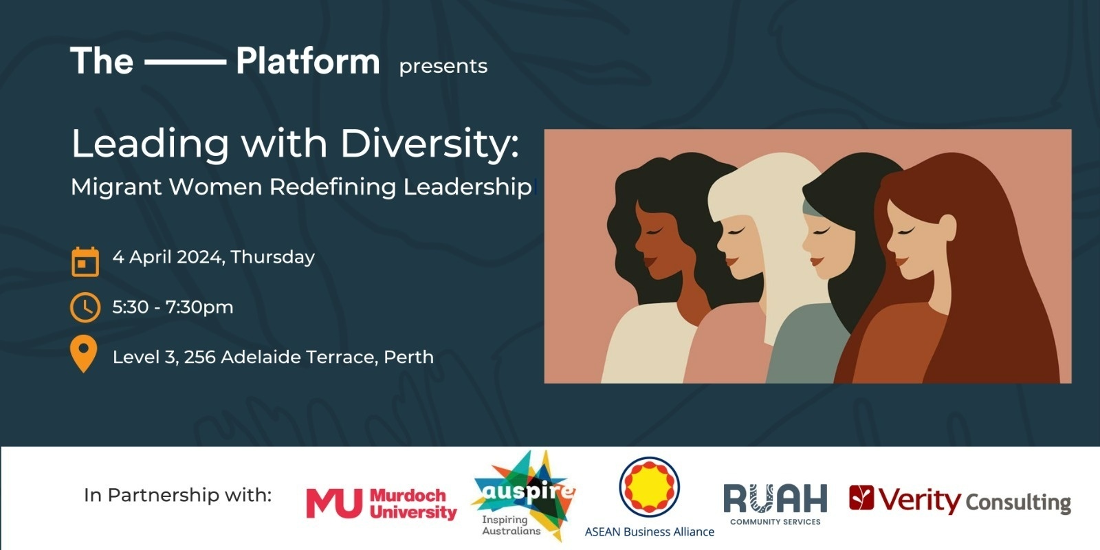 Banner image for Leading with Diversity:  Migrant Women Redefining Leadership