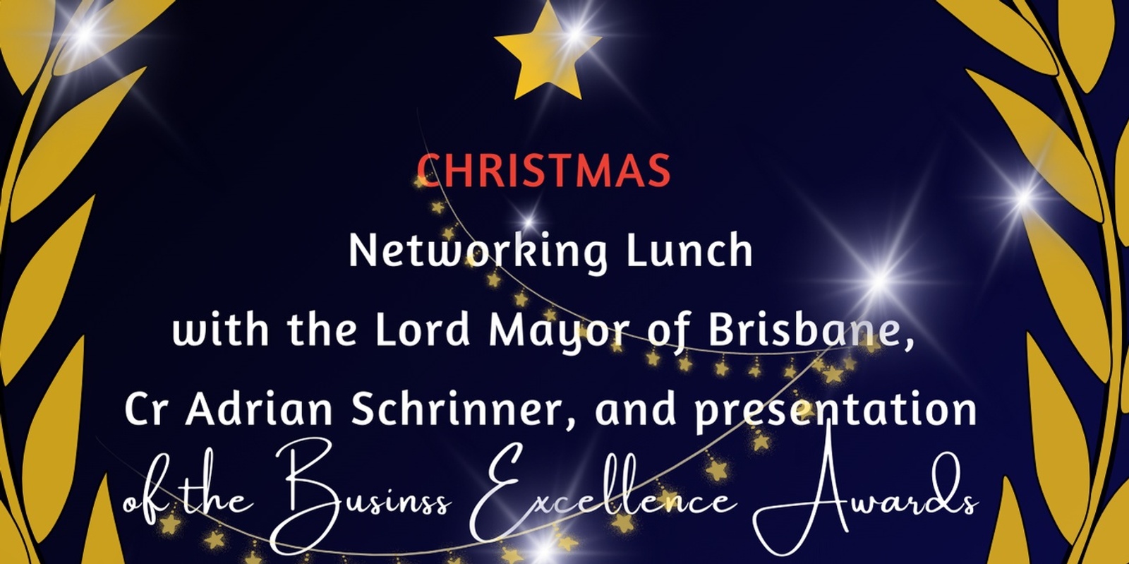 Banner image for ICCI QLD&NT Christmas Networking Lunch and Business Excellence Awards