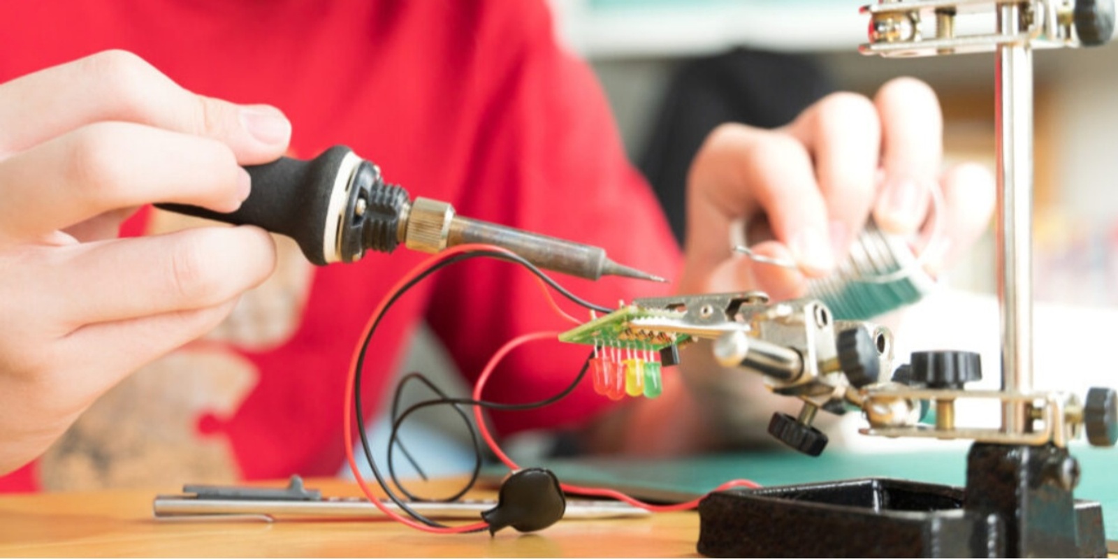 Banner image for School Holidays - Beginner Madlab Electronics - Ages: 8-12 @ Casula Library