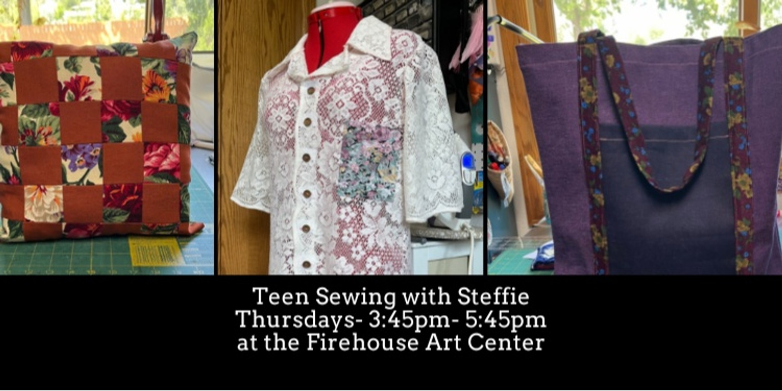 Banner image for Tuesday Teen Sewing with Steffie- January 14- March 4- 8 weeks