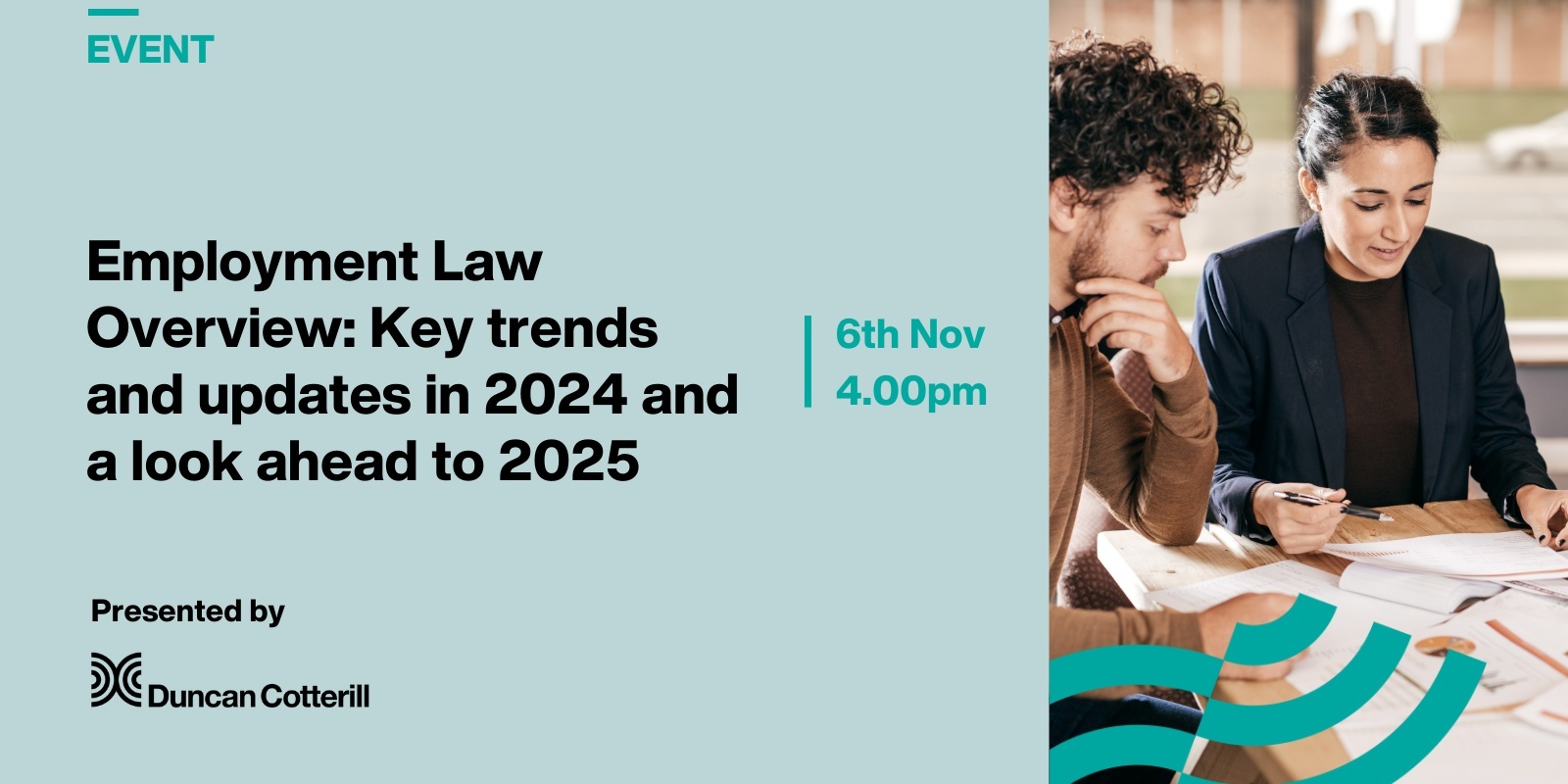 Banner image for Employment Law Overview: Key trends and updates in 2024 and a look ahead to 2025