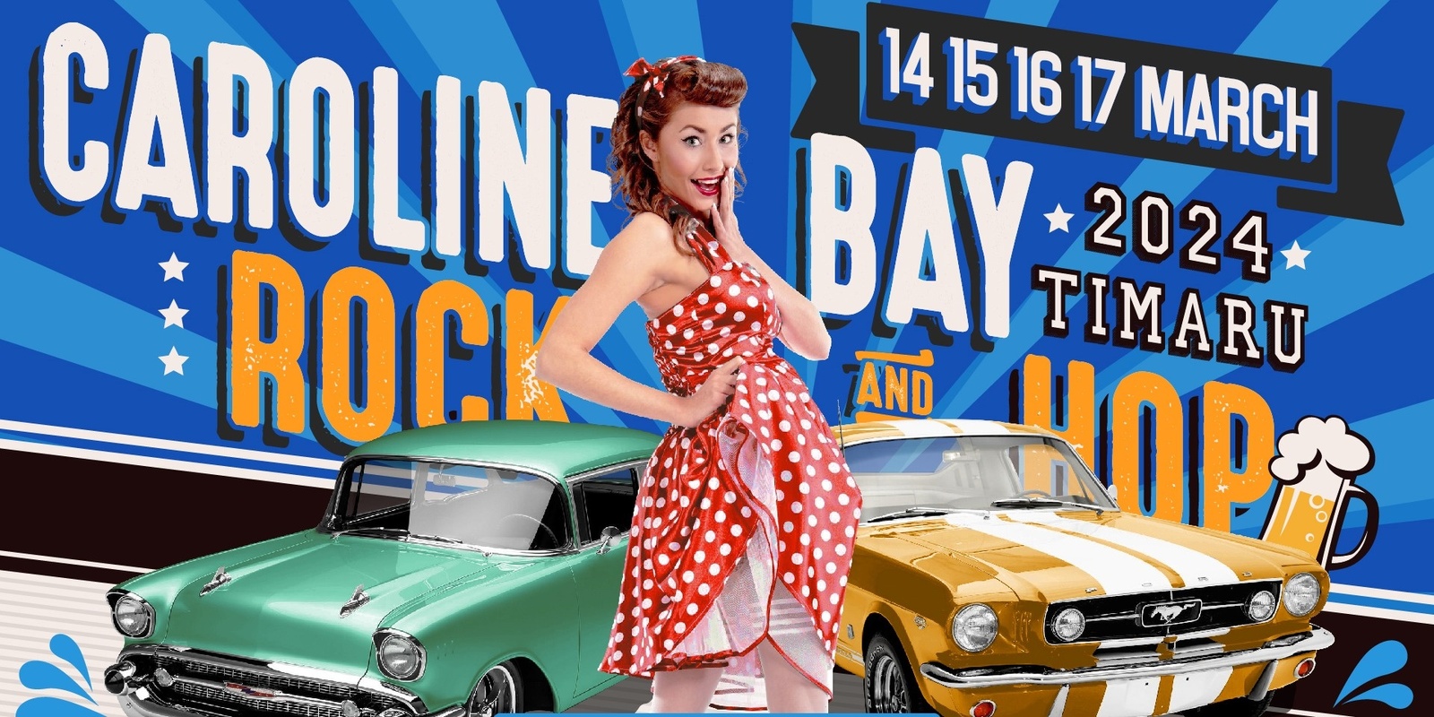 Banner image for Caroline Bay Rock and Hop 2024