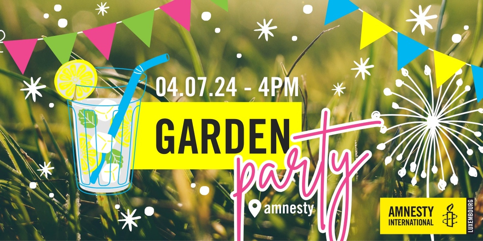 Banner image for Amnesty's Garden Party 