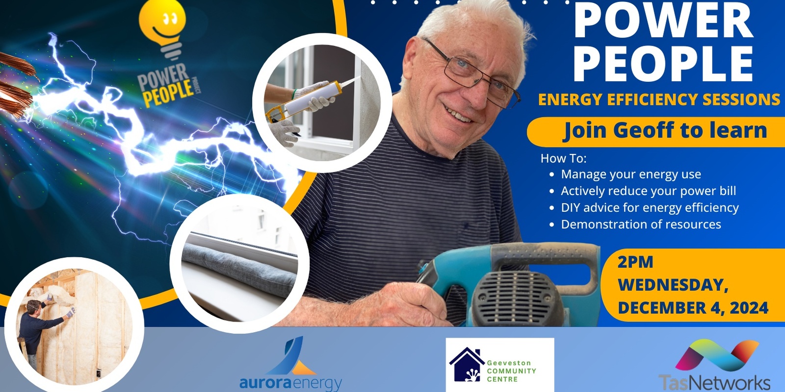 Banner image for Power People - Energy Efficiency Roundtable