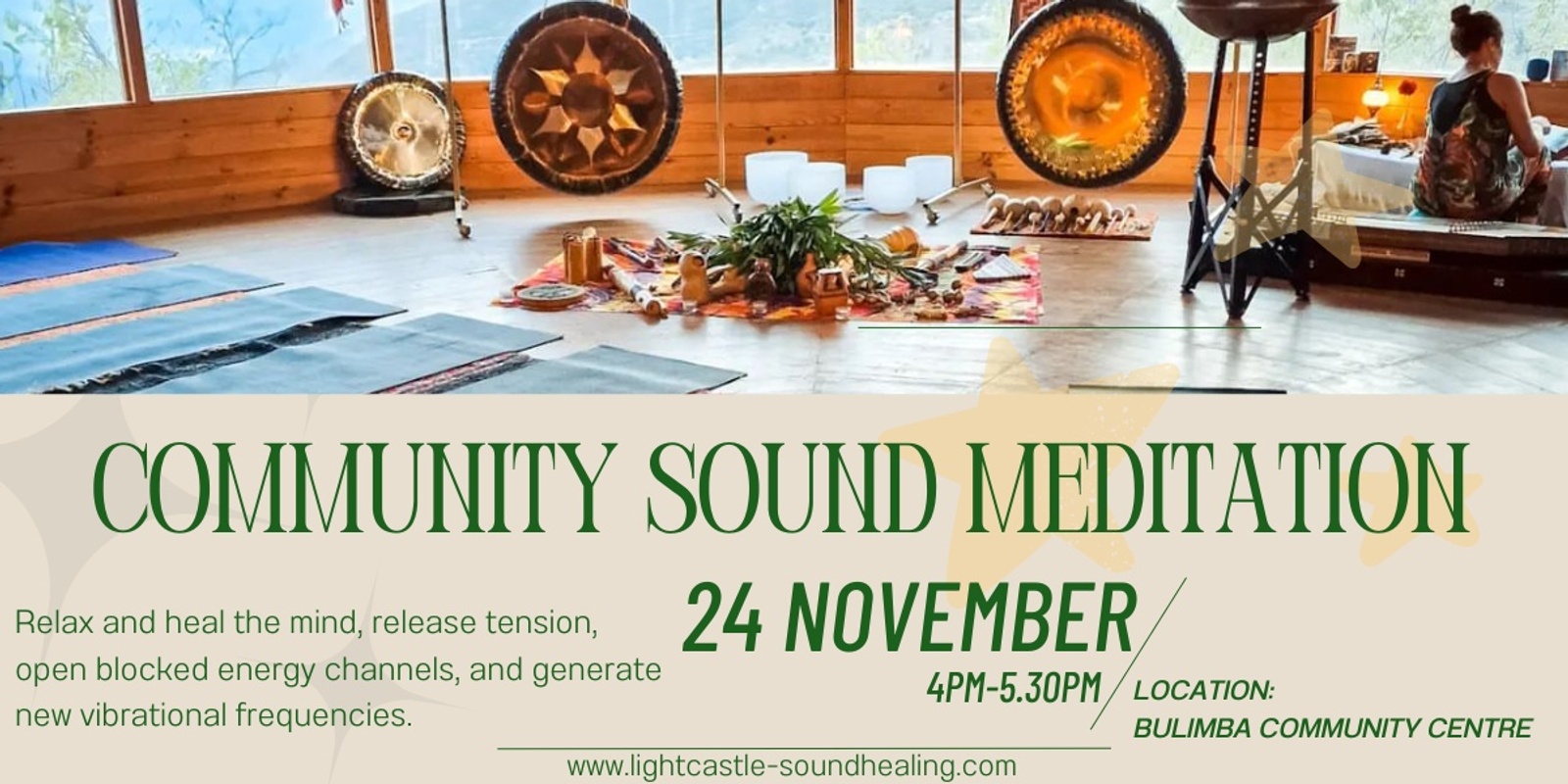 Banner image for Community Sound Meditation