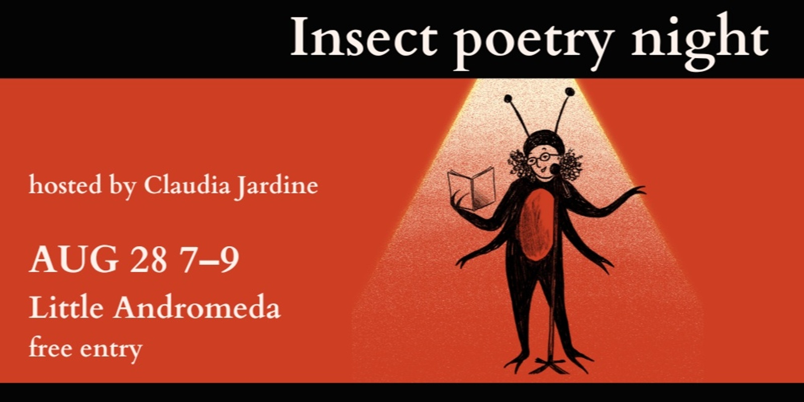 Banner image for Insect Poetry Night