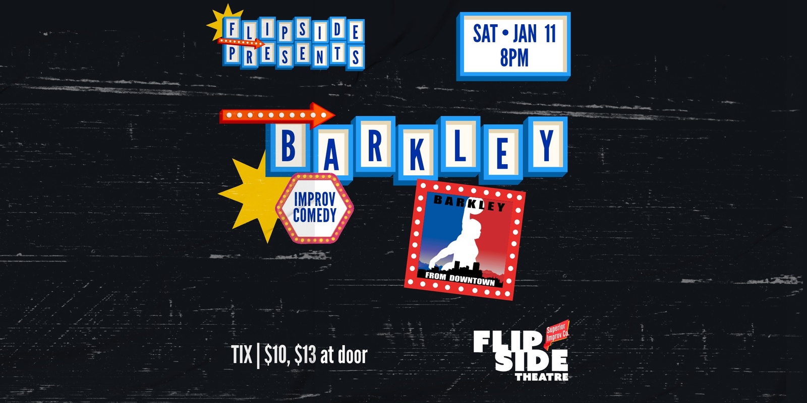 Banner image for Flipside Presents | Barkley — Improv Comedy