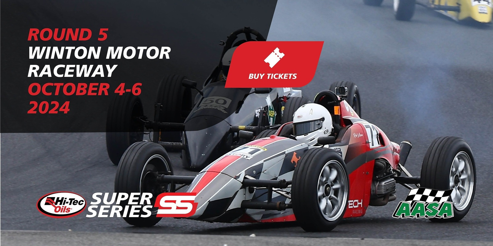 Banner image for Hi-Tec Oils Super Series Round 5: October 4-6 Winton Motor Raceway
