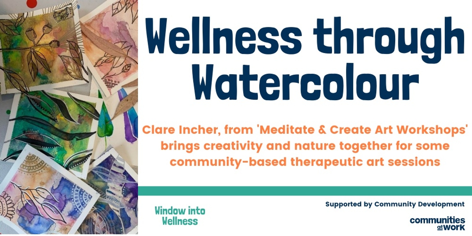Banner image for Wellness through Watercolour