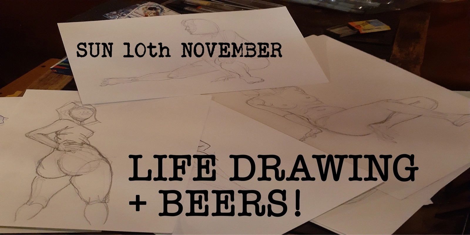 Banner image for Life Drawing and Beers!