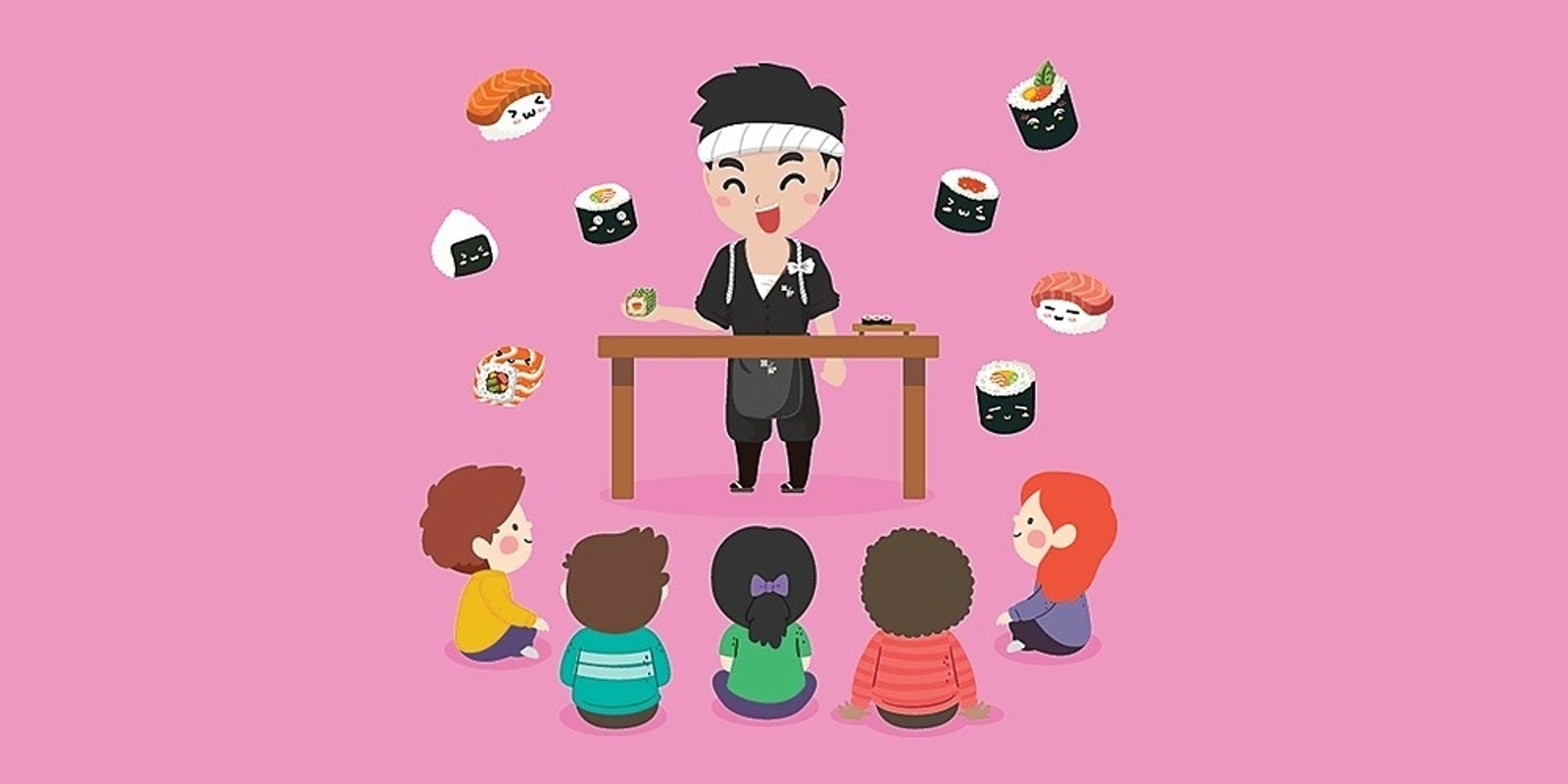 Banner image for Kids Sushi making workshop at Westfield Kotara, hosted by Sushi Hub