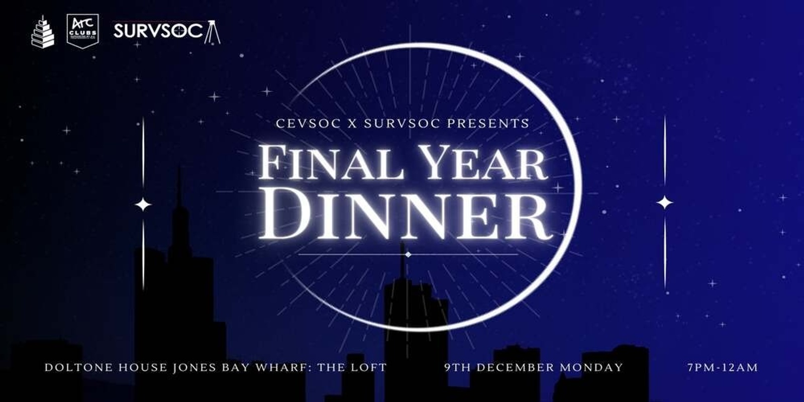 Banner image for CEVSOC x SURVSOC: 2024 Final Year Dinner