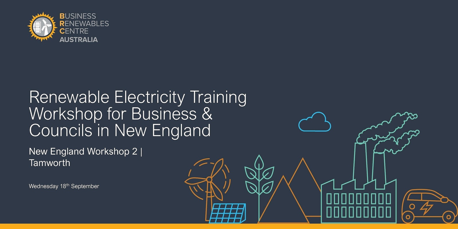 Banner image for Renewable Energy Training Workshop for Business & Councils in New England - Tamworth