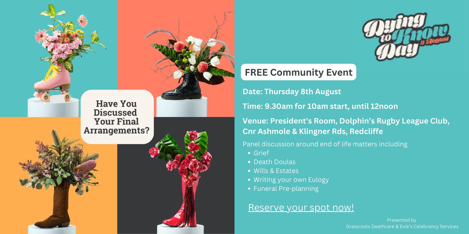 Banner image for Dying to Know Day - FREE Community Event