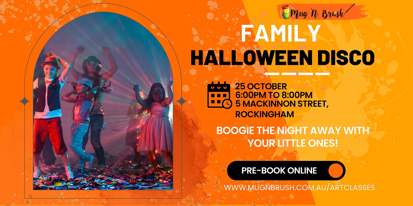 Banner image for Kids Spooky Disco party