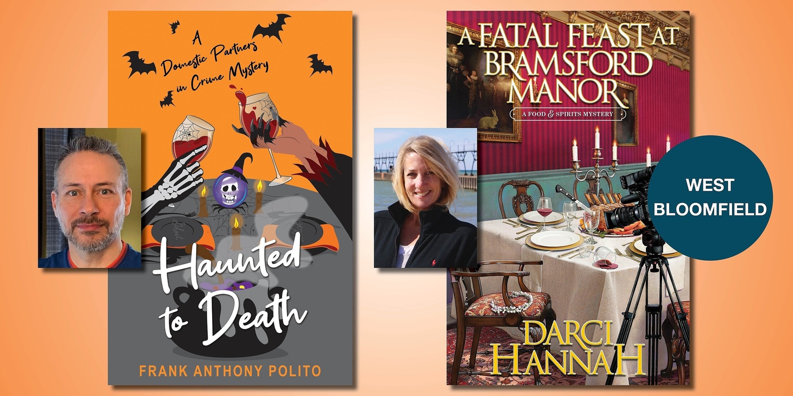 Banner image for Cozy Mysteries with Frank Anthony Polito and Darci Hannah