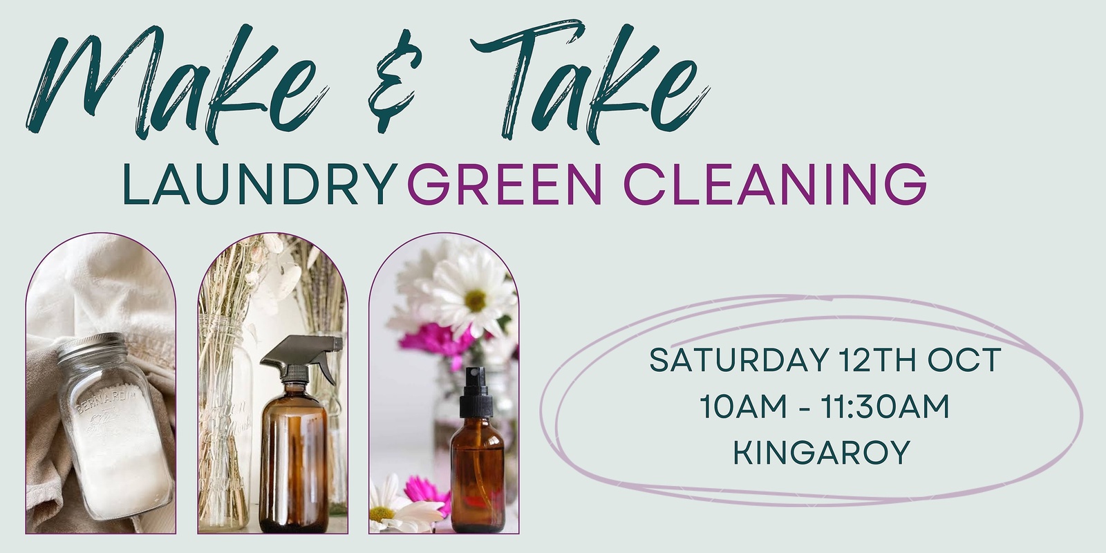 Banner image for  Green Cleaning workshop in Kingaroy LAUNDRY