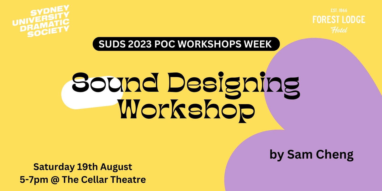 Banner image for SUDS POC Workshops Week: Sound Design