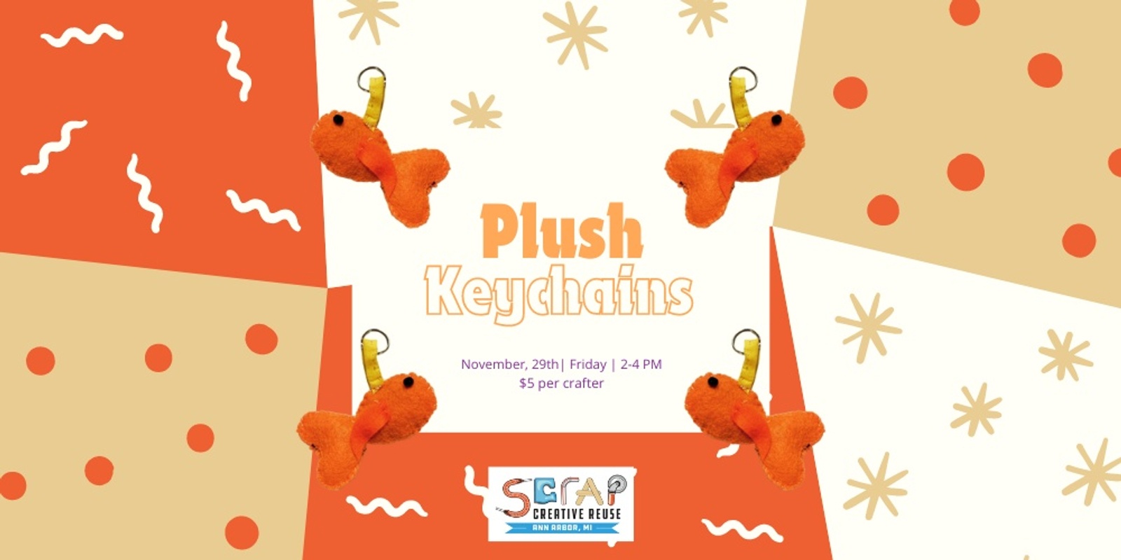 Banner image for Plush Keychains *Special Friday Crafternoon*