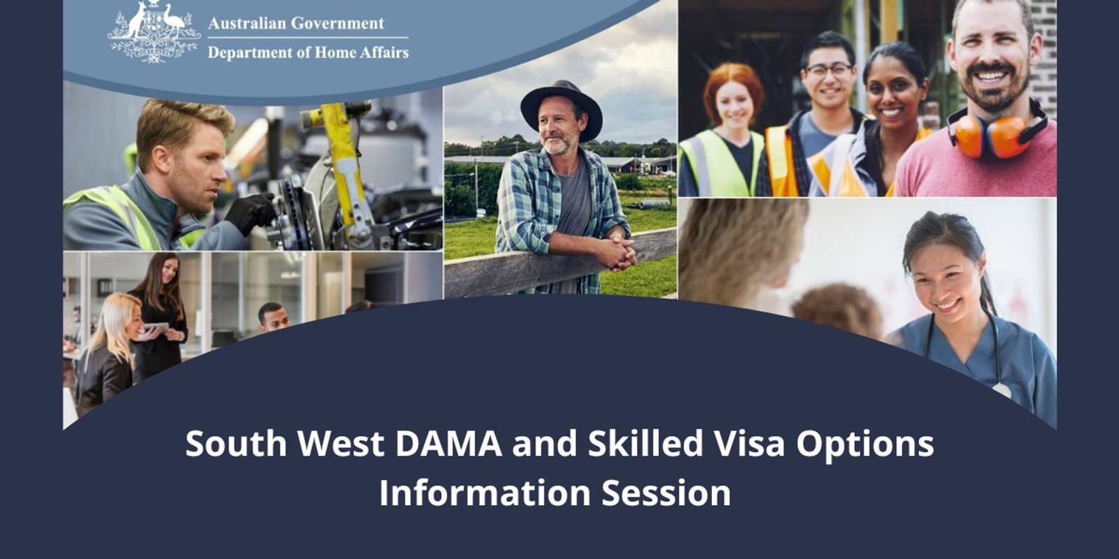 Banner image for VISA, DAMA & Construction Migration Office Employer Information Session